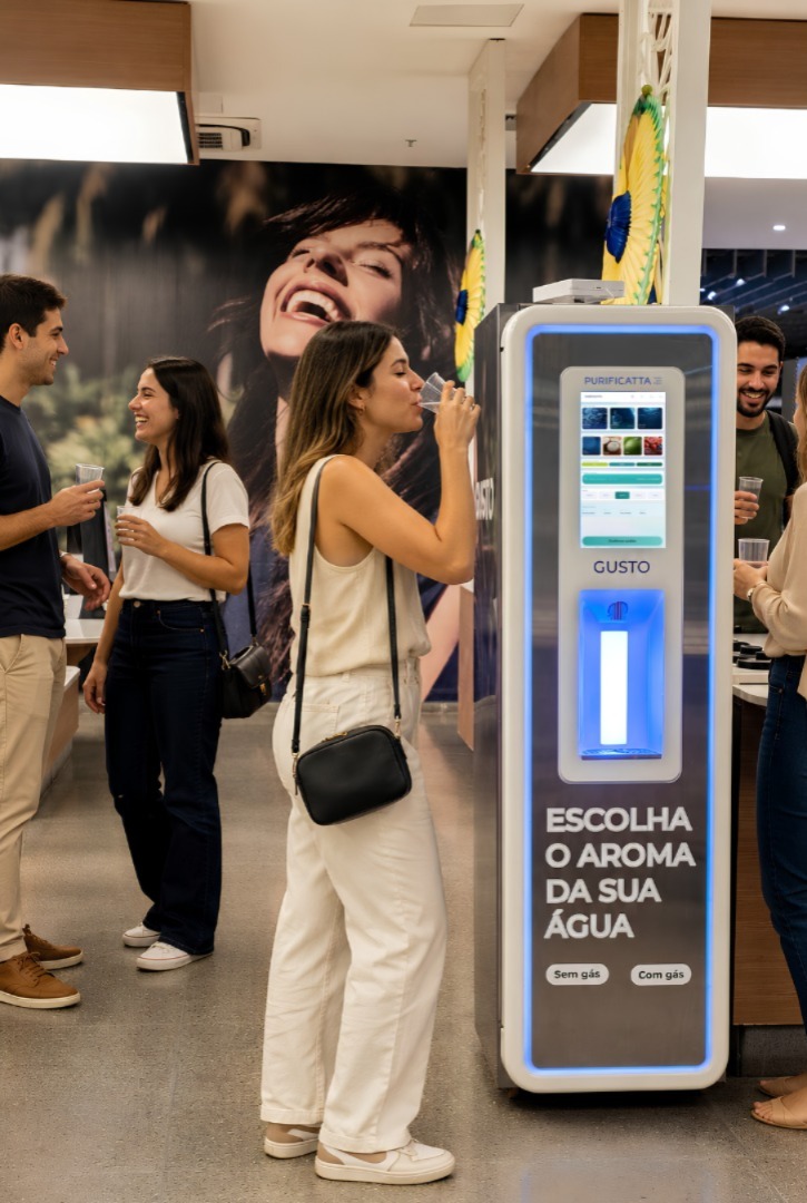 Showroom Purificatta com a Gusto