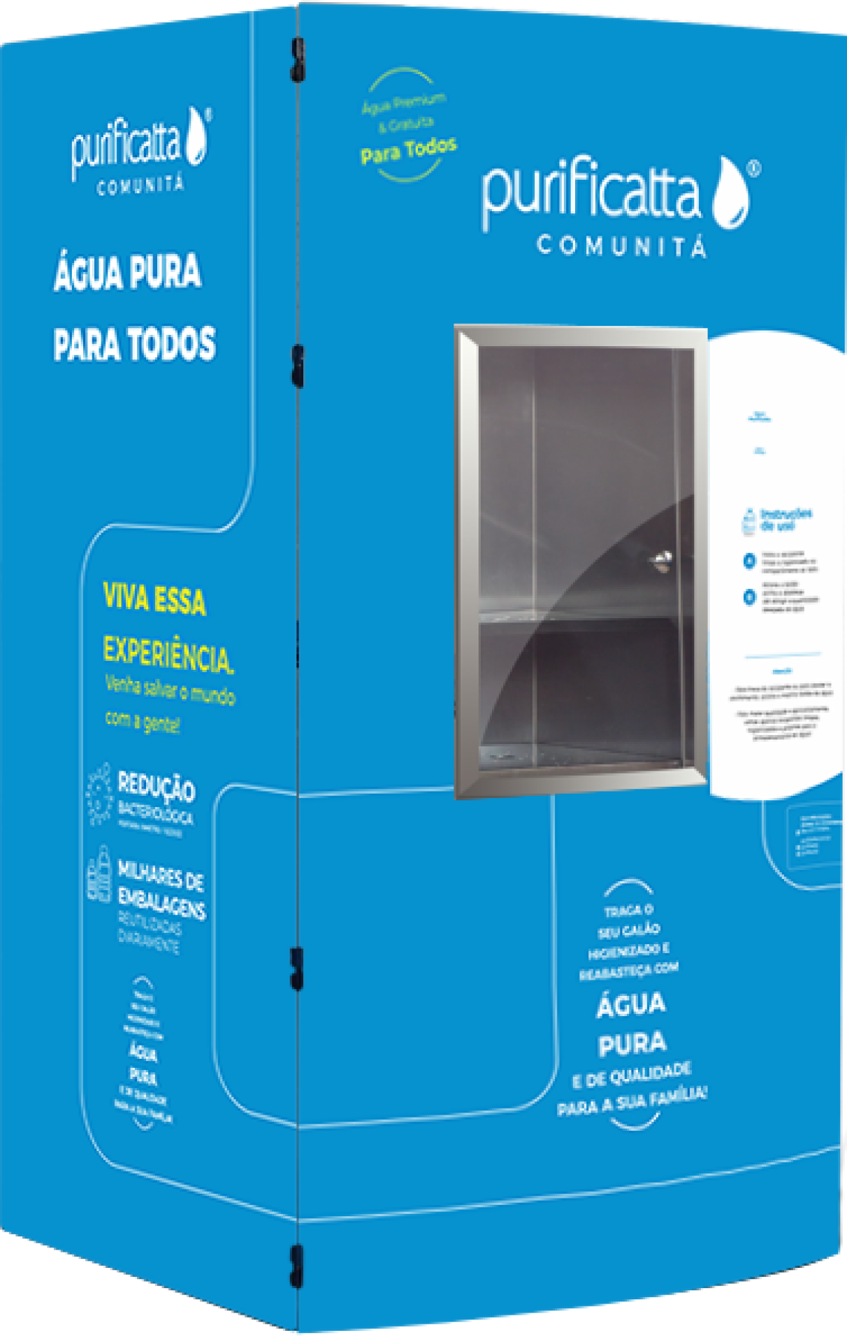 Máquina Purificatta Comunitá